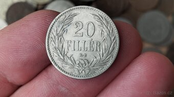 RU mince, rakousko uhersko, přes 700gr, (226ks minci) - 2