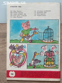Čtyřlístek č. 110 rok 1983 - 2