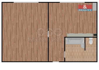 Prodej bytu 1+1, 36 m², Klášterec nad Ohří, ul. Dlouhá - 2