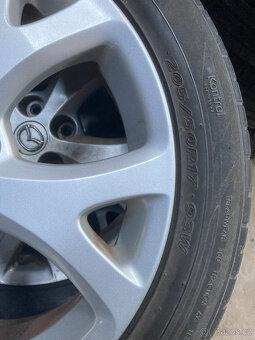AL kola originál Mazda 205/50 r17 letní pneu. - 2