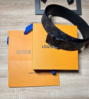 Louis Vuitton Matte Black Belt - 2