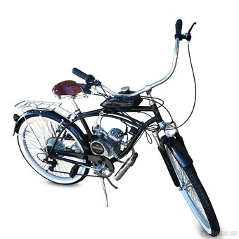 Motokolo Petrol Biker Cruiser 80ccm Černá - 2