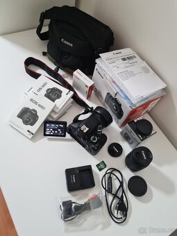 Canon EOS 600D + 2 objektivy + brašna + 32 GB SD karta - 2