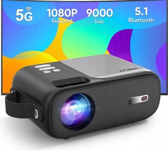 Projektor 9800 lumen android nový záruka faktura - 2
