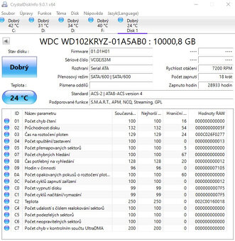 2x 10TB HDD WD GOLD - 2