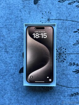 Apple iPhone 15 Pro Max, 256GB přírodní titan-záruka9/2026 - 2