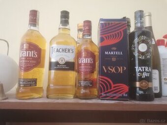 Alkohol levně–whisky,Tullamore,Jameson - 2