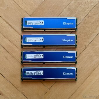 Kingston 8GB KIT (4x2GB) DDR3 1333MHz CL9 HyperX blu Edition - 2
