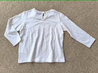 Dětské tričko zn. Benetton, baletky - vel. 82 - 2