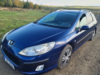 Peugeot 407 SW LPG 2.0 100kw,,bez koroze,Polokůže - 2