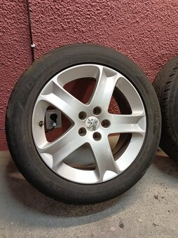 Originál alu disky Peugeot Cosmos 17" 5x108+šrouby - 2