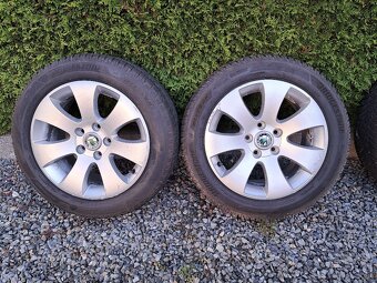 Zimní kola komplet ALU 5x112 R16 s pneu 205/55/16 - sada - 2