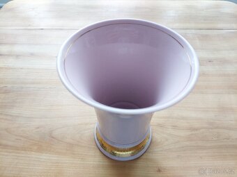 Starý retro porcelán - růžový ČSSR Made in Bohemia - SLEVA - 2