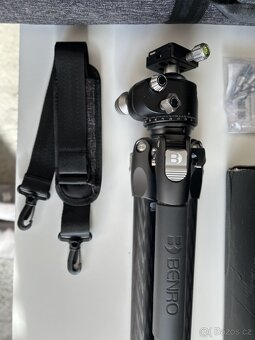 Karbonový stativ Benro Tortoise 34CLV - 2