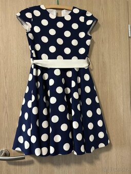 společenské dívčí šaty 140-146 - 2