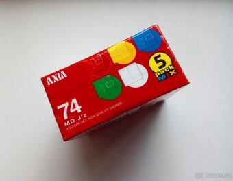MiniDisc Axia Mix Color 74 / 5. pack Japan - 2