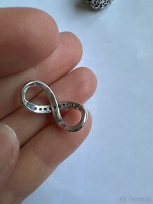 Nekonečno Family Forever přívěsek na Pandora náramek - 2