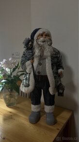 Dekorace Vánoční Mikuláš 60cm - 2
