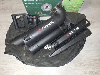 Aku furkar/vysavač na listí Parkside - 2