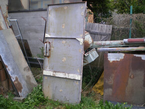 Ocelové historizující dveře 87x196 cm i výměnou - 2