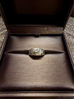 Zlatý Prsten S Briliantem - 2