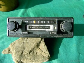 Autorádio retro SANYO CASSETTE STEREO - 2