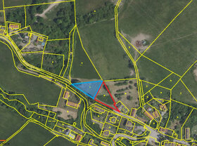 Prodej stavebních pozemků 30km od Prahy, Krňany-Třebsín 1445 - 2