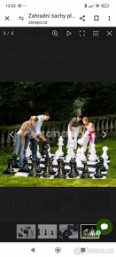 Zahradní šachy- velké - 2