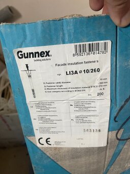Hmoždinka talířová LTX s plastovým trnem – 10 × 260 mm - 2
