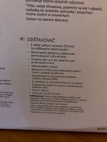 Nepoužitý šnekový odšťavňovač - 2