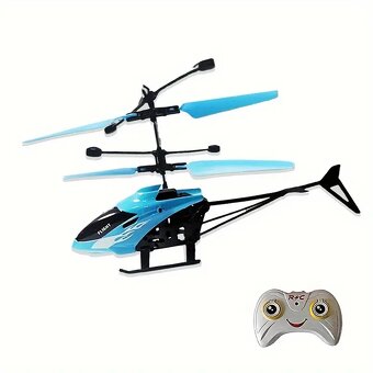 Helikoptéra pro děti (červená a modrá) - 2