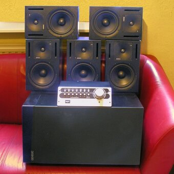 GENELEC 1030A (5x), 1092A, SPL SMC 2489 Kompletní prostorový - 2