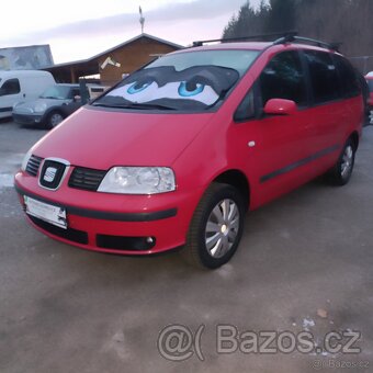 Seat Alhambra, 1.9TDI4X4,KRÁSNÁ,VÝBAVA,1MAJ55 - 2