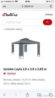 Plachta na altán, náhradní plachta na altány, - 2