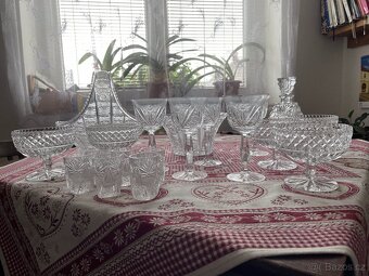 Sada broušeného skla - HAND CUT LEAD CRYSTAL - Czechoslovak - 2