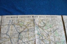 Stará mapa Prahy - 2