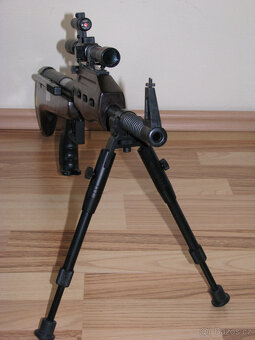 Bipod Dvojnožka na HLAVEŇ max.20mm výška 22 - 26cm Telescop - 2