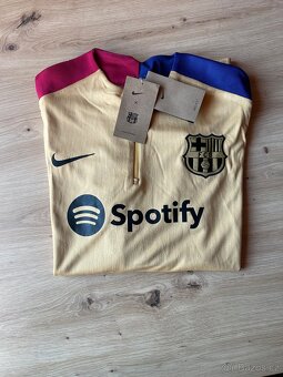 Tréninková souprava Fc Barcelona béžová - 2