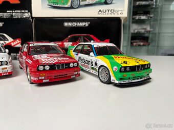 Modely 1:18 BMW E30 Minichamps,AutoART Millenium - 2