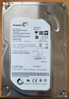 3ks harddisk 500 GB do PC 3.5" - 2