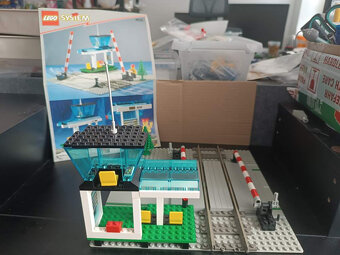LEGO Train 9V 4532 Manual Level Crossing +návod - 2