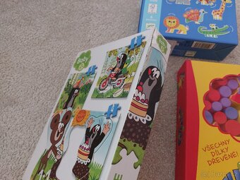 Puzzle Krtek, puzzle Djeco, Houpací klaun - 2
