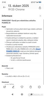 Garáž pro robotickou sekačku - 2