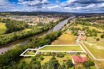 Zahrada, stavební pozemek Týn nad Vltavou, RK nevolat - 2