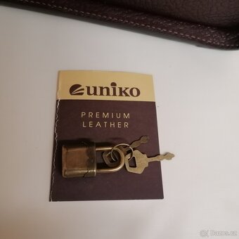 KOŽENÁ LÉKAŘSKÁ TAŠKA Z VEPŘOVICE UZAMYKATELNÁ - 2