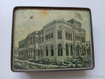 Plechová krabička od tabáku Gianaclis - 2