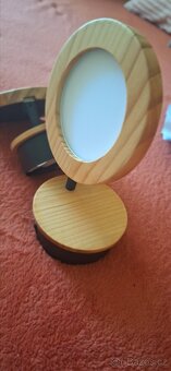 Led osvětlení dřevo 2 ks nové - 2