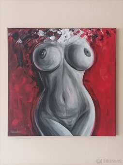 Obraz 50x50, akt, DOPRAVA ZDARMA - 2
