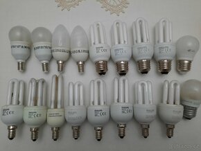 Usporné žárovky různé LED -GU 10/4.8 W 6 ks 190 kč, - 2