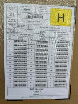 Solární panely 590Wp Longi LR7-72HGD-590M BIFACIAL - 2
